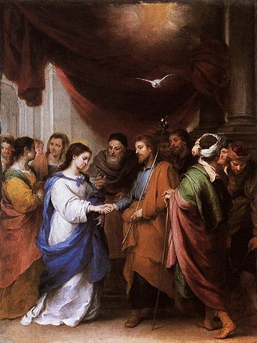 361px Bartolome Esteban Perez Murillo   Marriage Of The Virgin   Wga16388