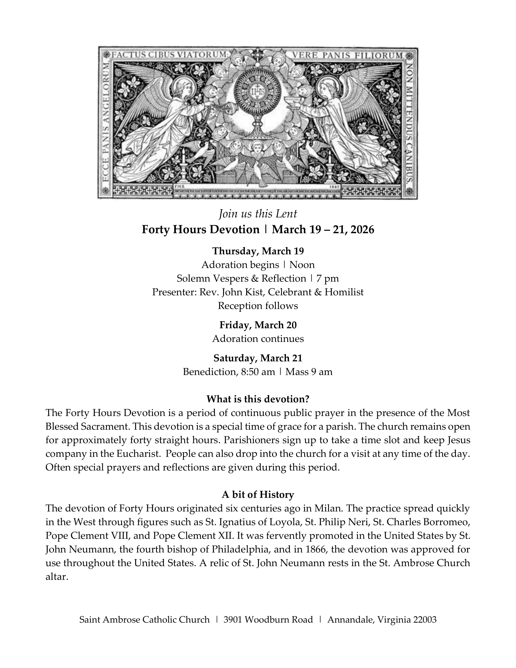 40.forty Hours At St. Ambrose 2026 1