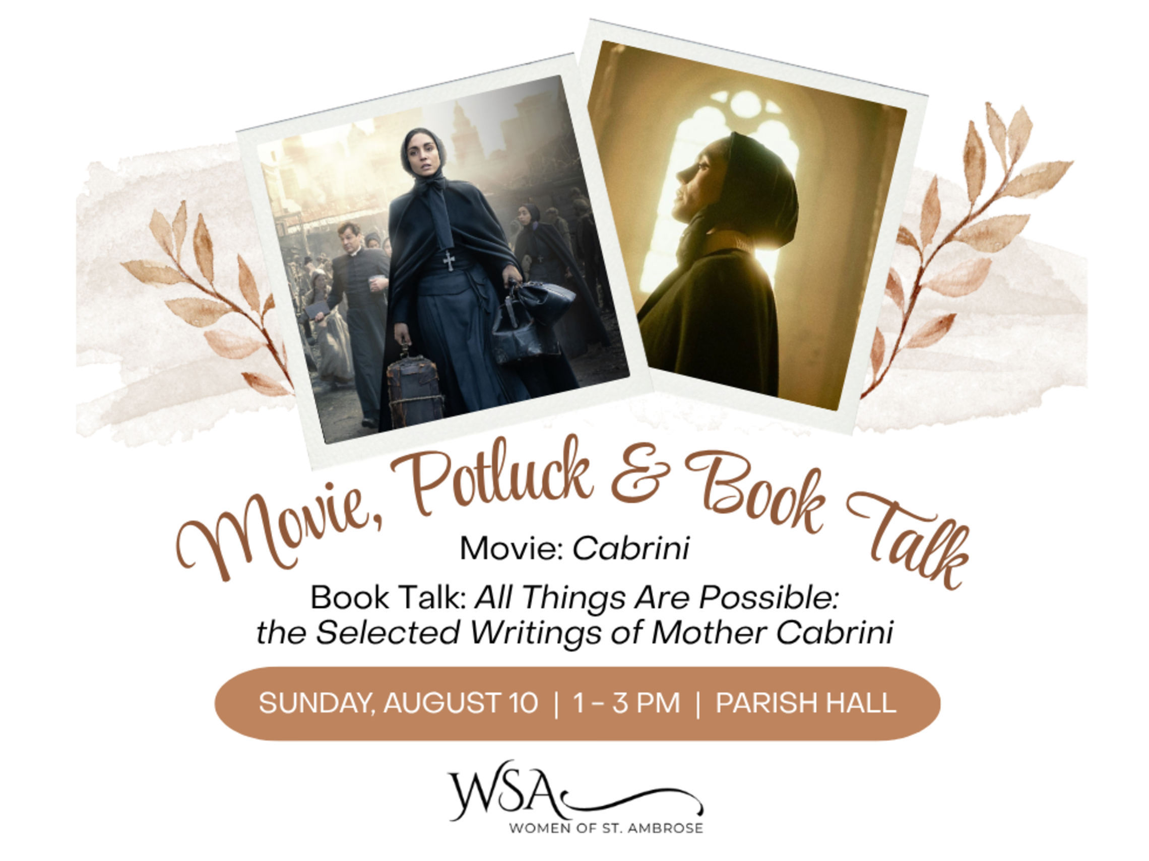 Image.carousel.movie Potluck Book Talk.august2025